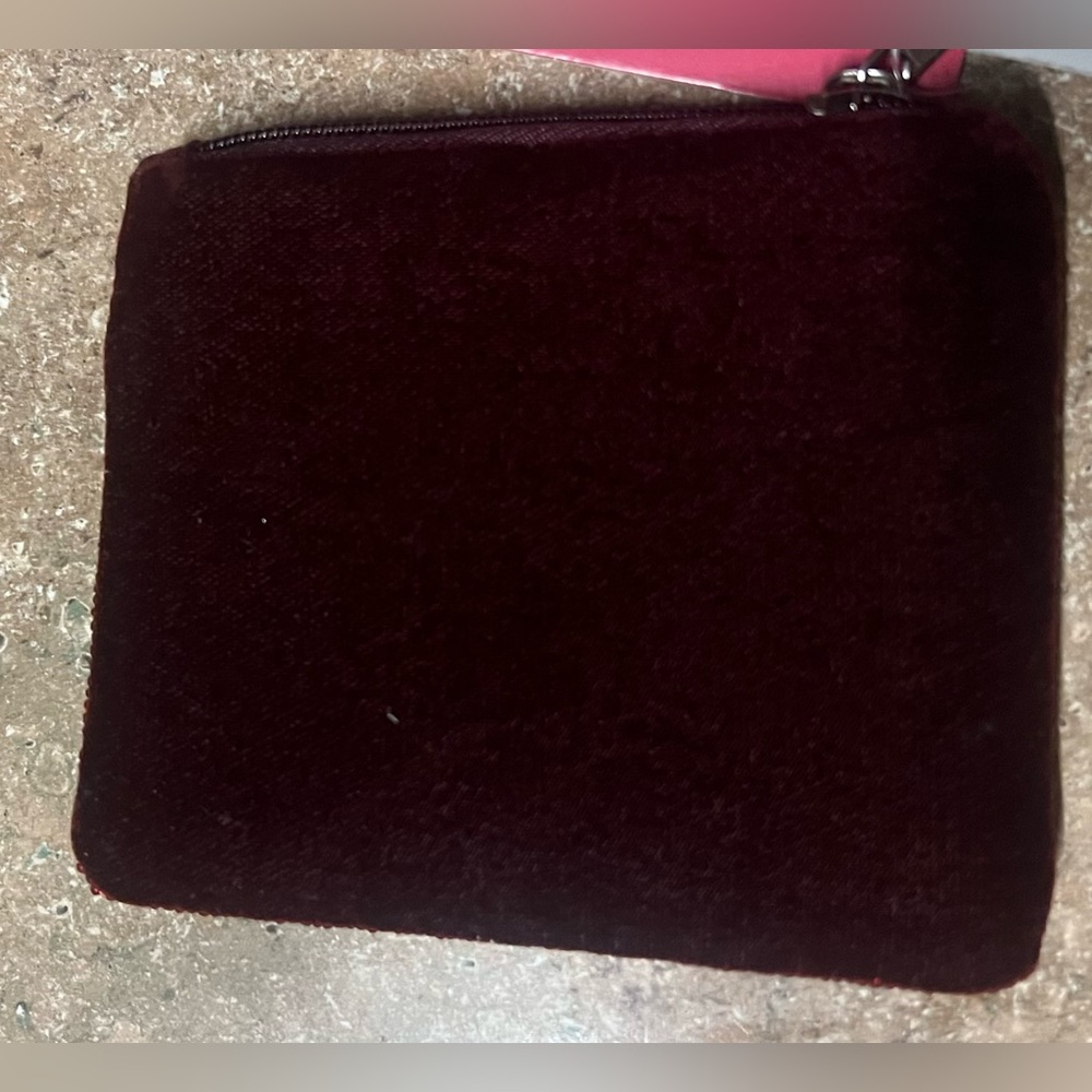 Bacci Wine Beaded Clutch - Picture 2 of 4